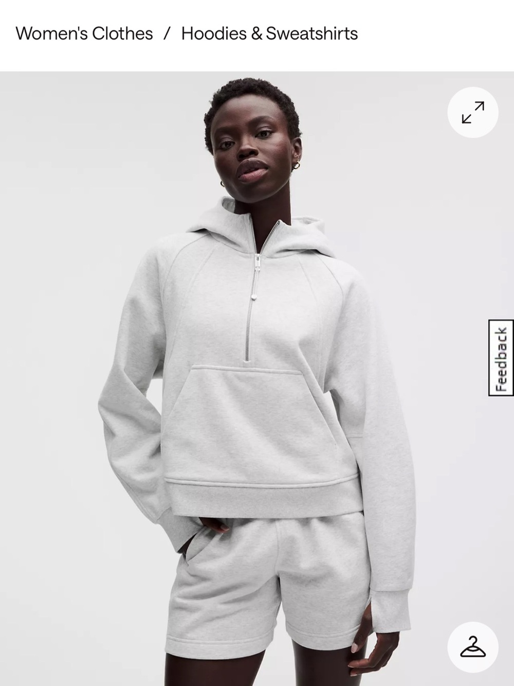 Scuba Evolve Oversized Half-Zip Hoodie